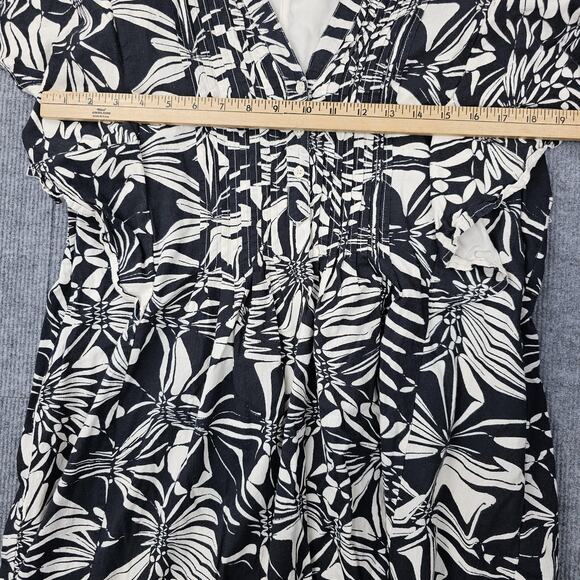 Maeve Anthropologie Cassandra Dress Womens Large Floral Boho Maxi Flutter Sleeve - Picture 4 of 8